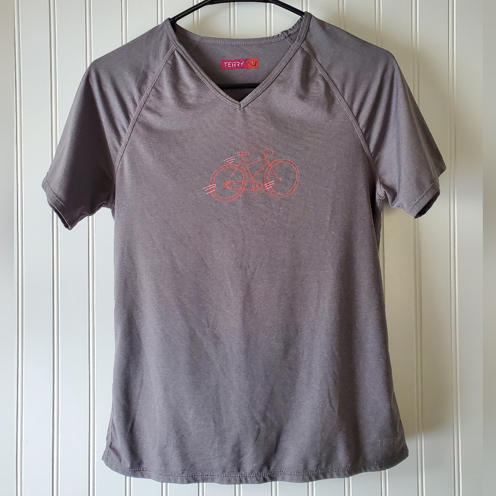 Terry Biking Shirt Women's Sz S